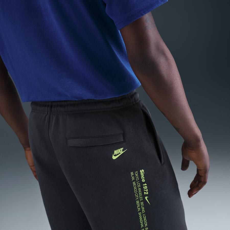 Nike Club fleeceshorts voor heren Grijs - Foto 2
