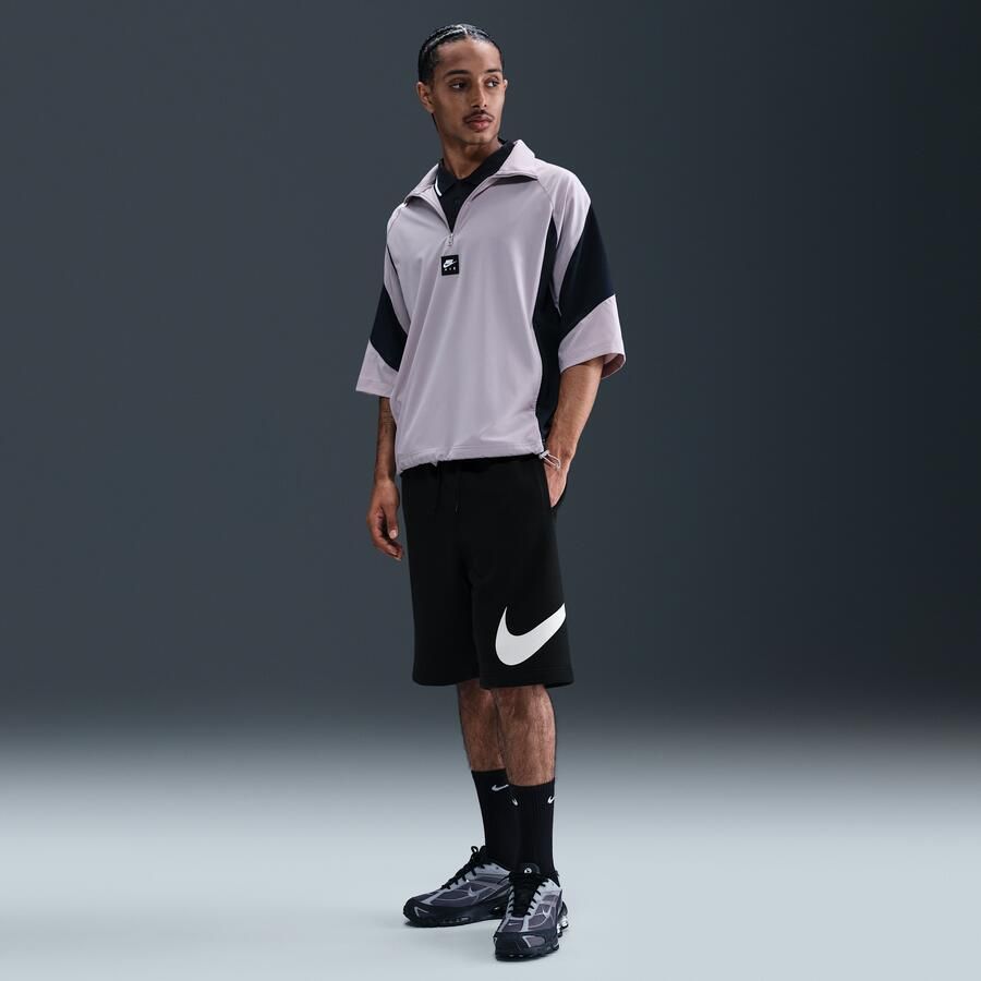Nike Club fleeceshorts voor heren Zwart - Foto 4