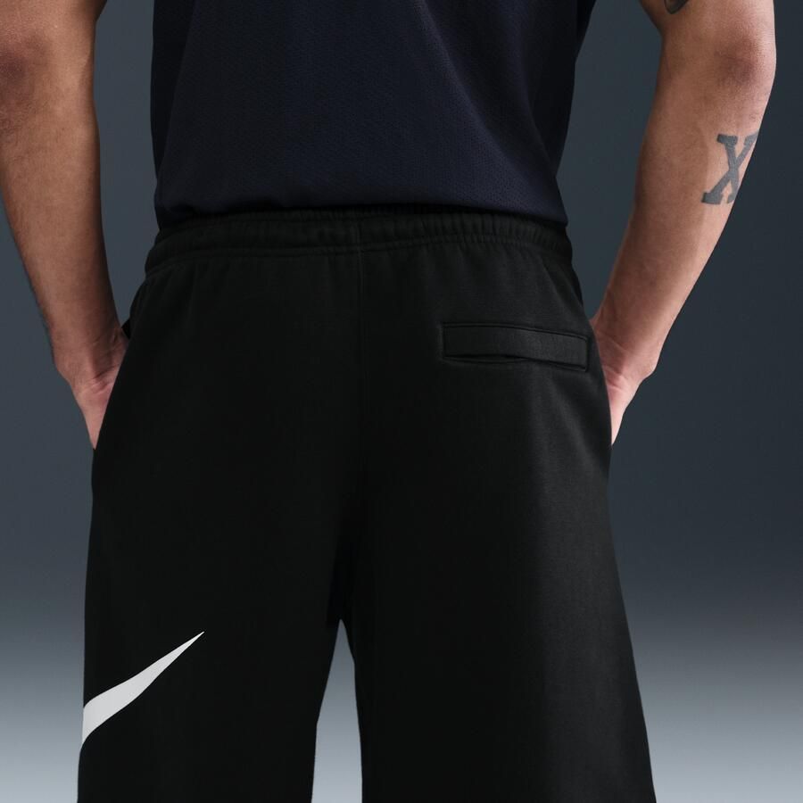 Nike Club fleeceshorts voor heren Zwart - Foto 2