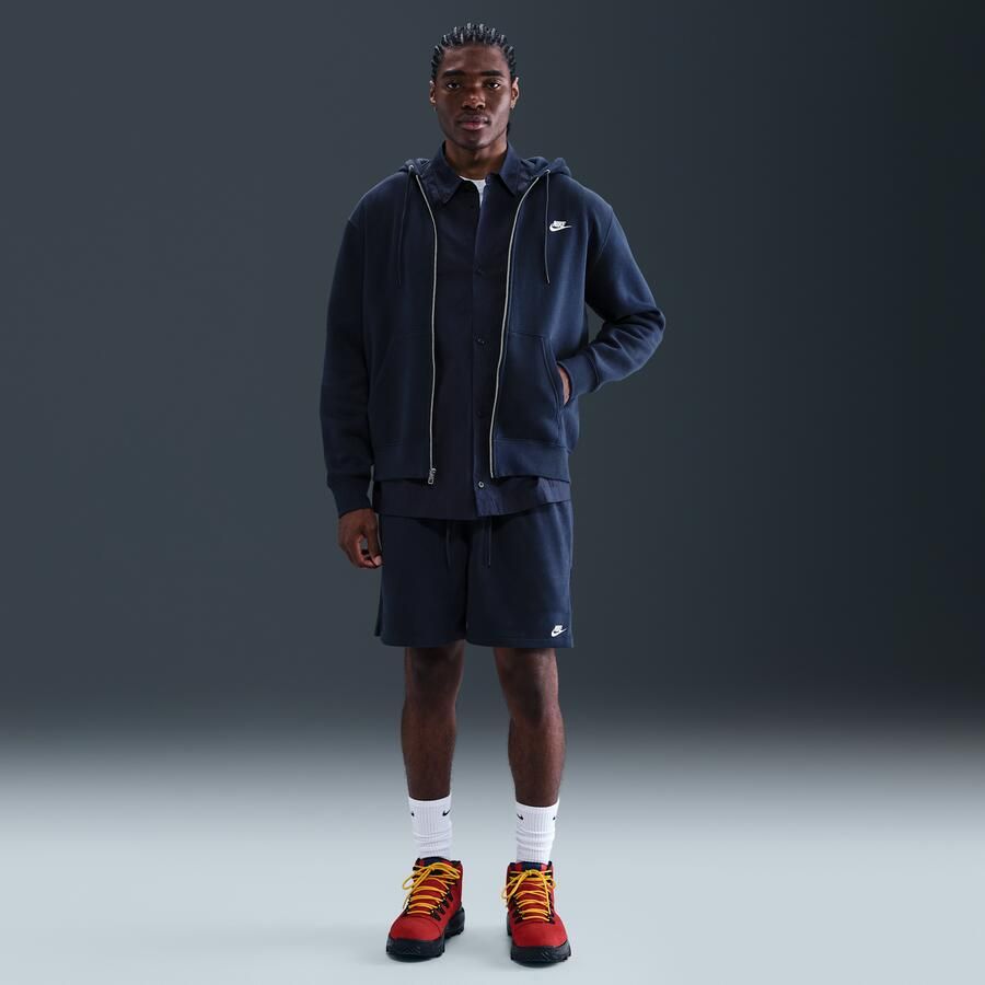 Nike Club flowshorts van sweatstof voor heren Blauw - Foto 4