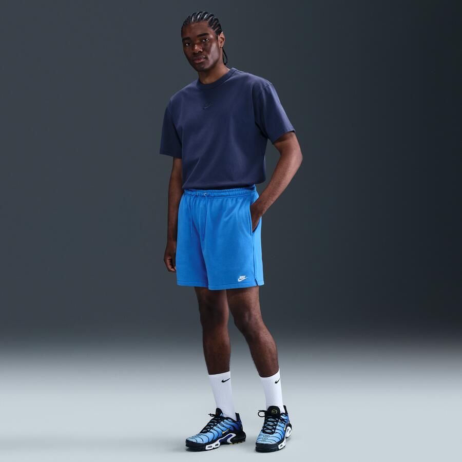 Nike Club flowshorts van sweatstof voor heren Blauw - Foto 4