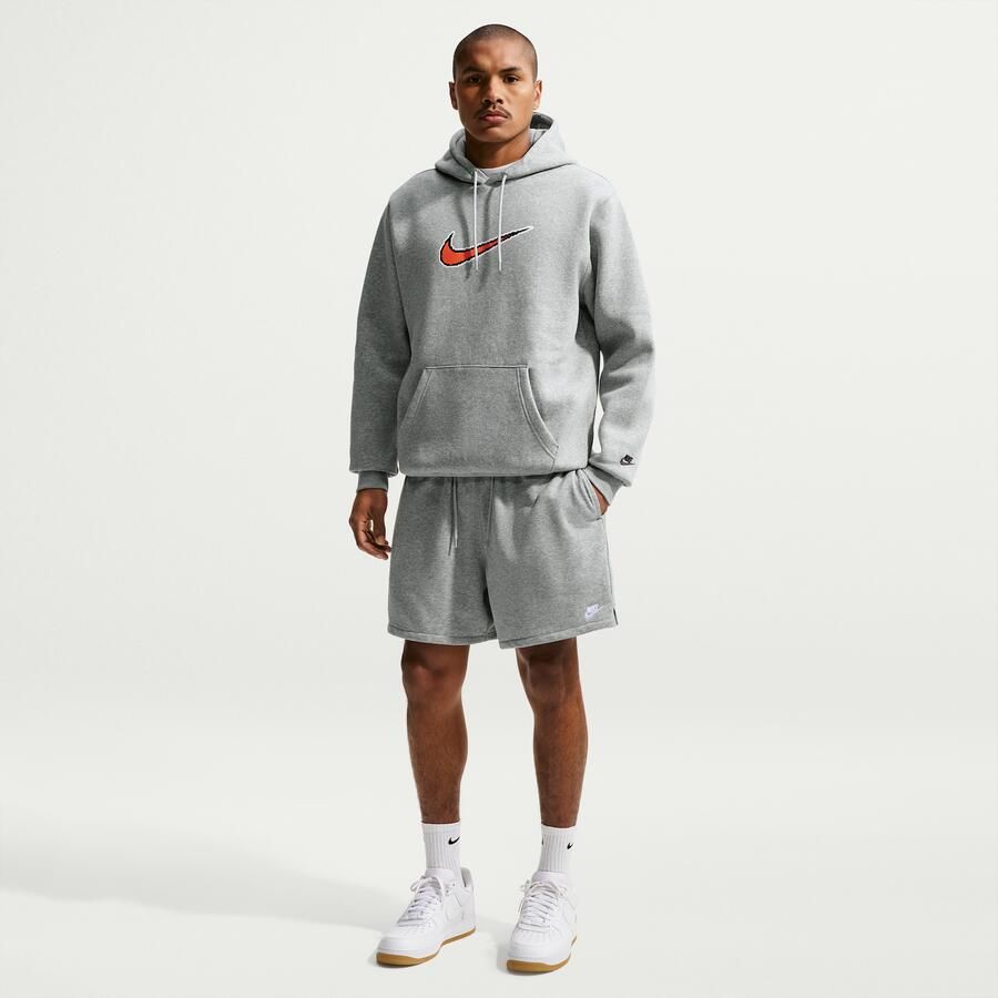 Nike Korte broek met labelstitching en elastische band