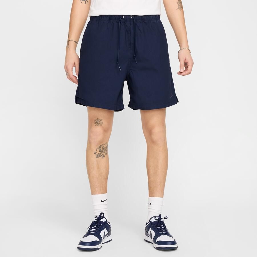Nike Club flowshorts voor heren Blauw - Foto 4