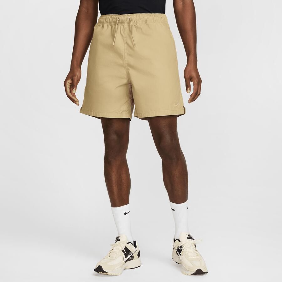 Nike Club flowshorts voor heren Bruin - Foto 4