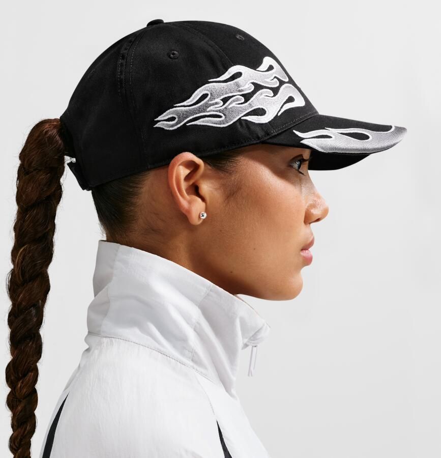Nike Club gestructureerde OG Flame pet Zwart - Foto 3