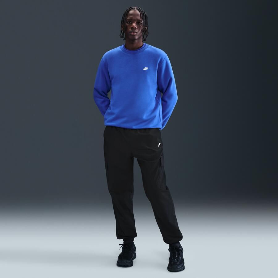 Nike Club Geweven cargobroek voor heren Zwart - Foto 4