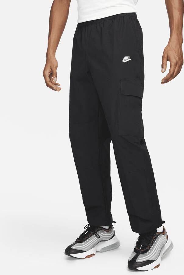 Nike Club Cargo Woven Pant Cargobroeken Kleding black white maat: XXL beschikbare maaten:S M L XL XXL XS - Foto 3