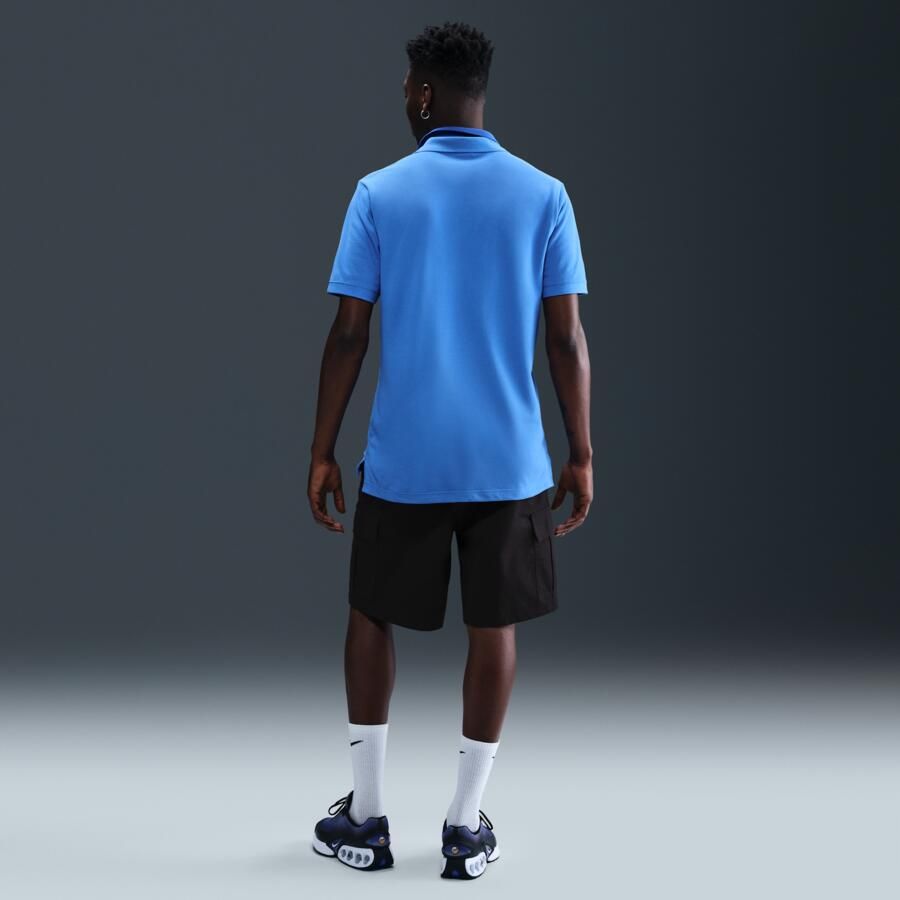 Nike Club geweven cargoshorts voor heren Zwart - Foto 3