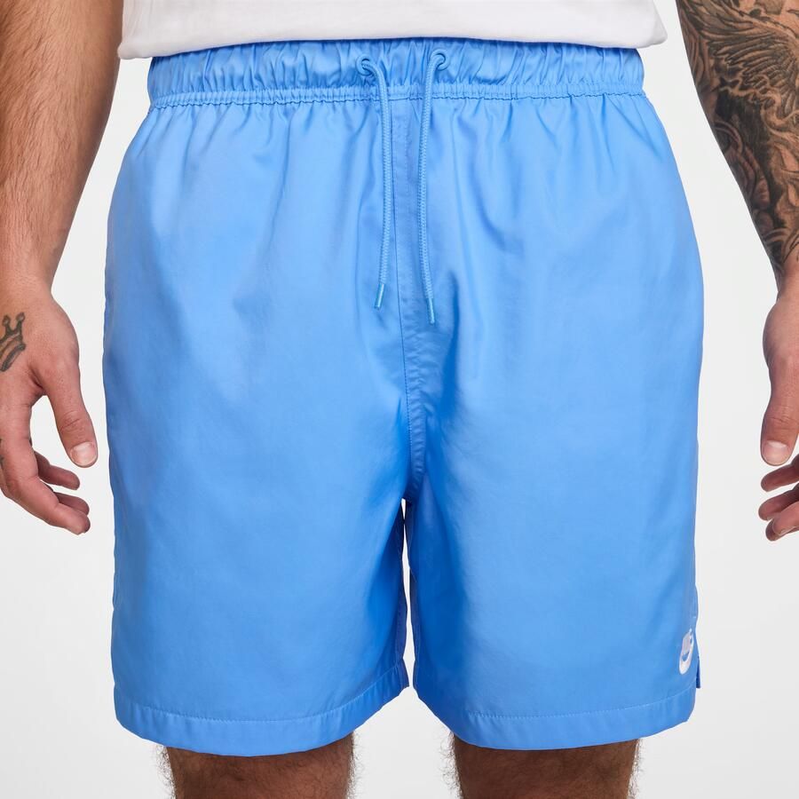 Nike Club Geweven flowshorts voor heren Blauw - Foto 4