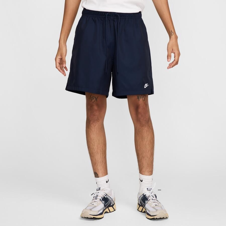 Nike Club Geweven flowshorts voor heren Blauw - Foto 4