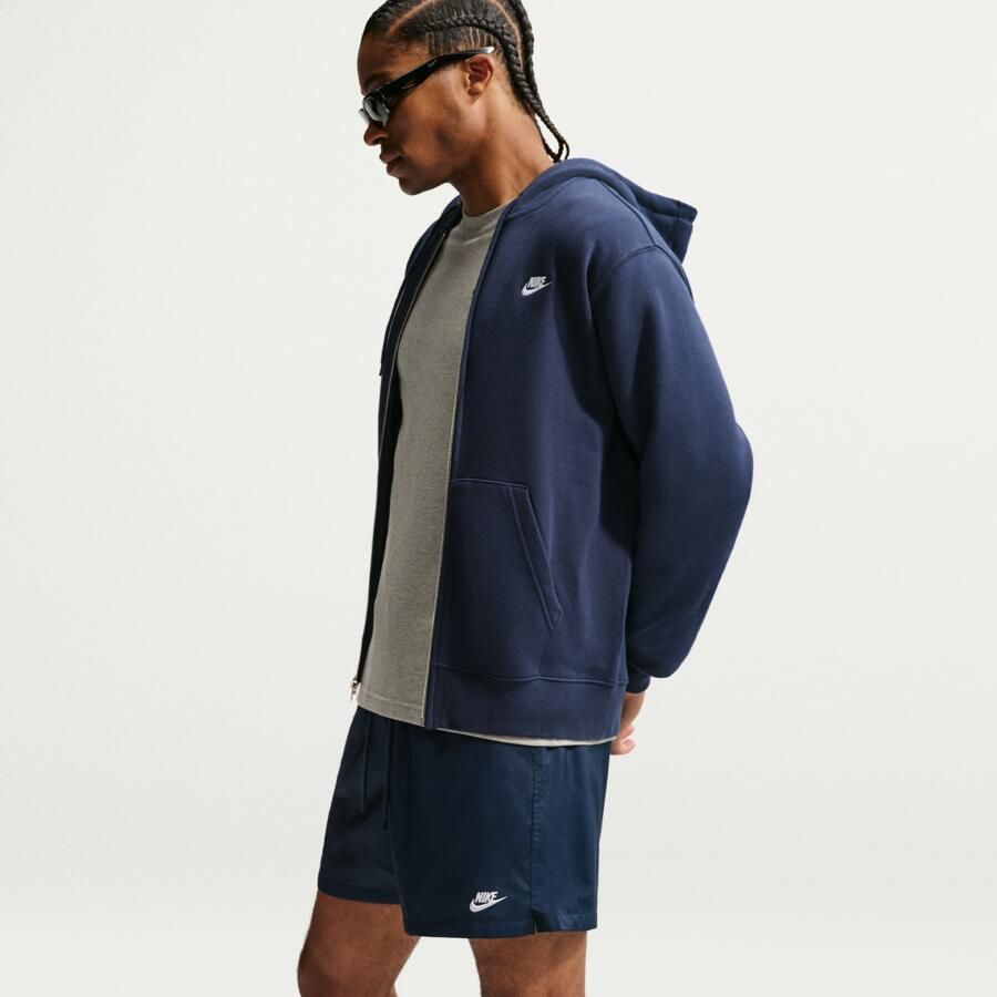 Nike Club Geweven flowshorts voor heren Blauw - Foto 4