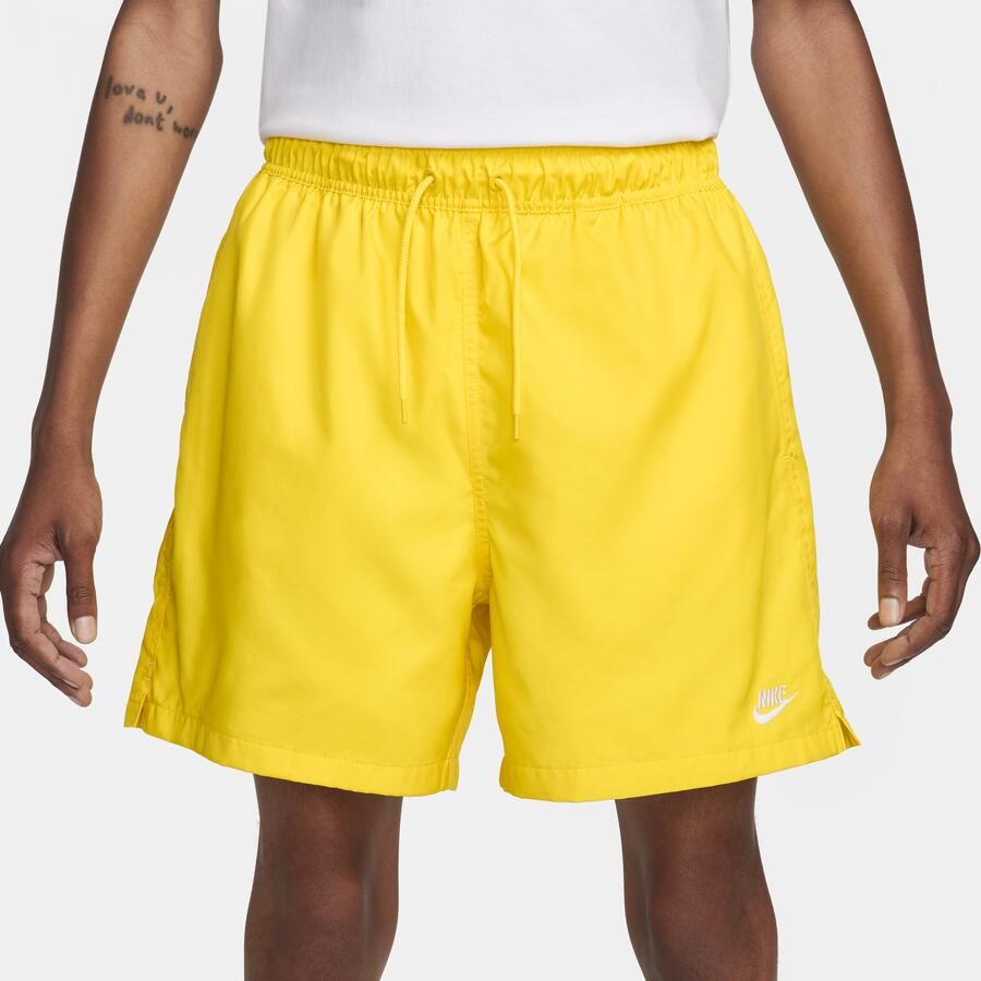 Nike Bliksem Zwemshorts met Mesh Yellow Heren - Foto 4