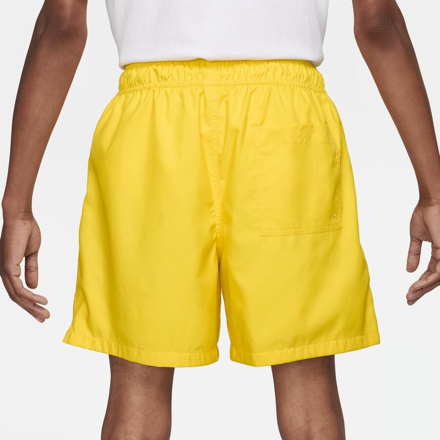 Nike Bliksem Zwemshorts met Mesh Yellow Heren