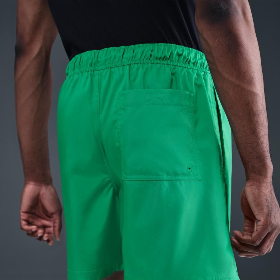 Nike Club Geweven flowshorts voor heren Groen - Foto 2