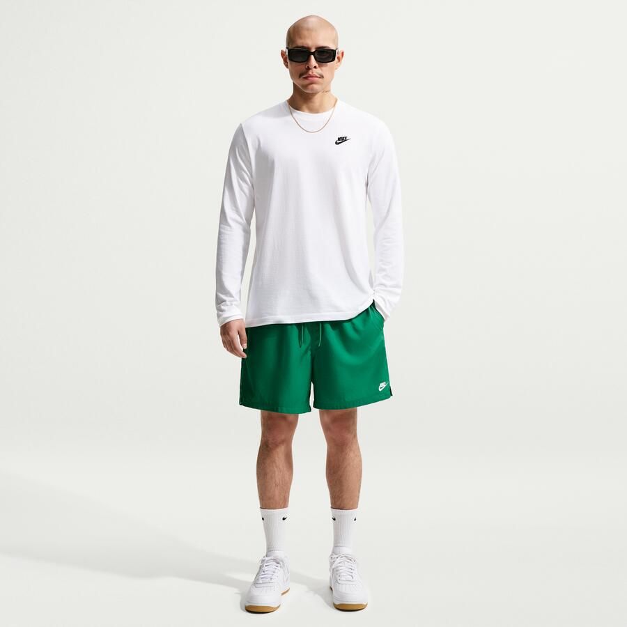 Nike Malachiet Witte Zwembroek met Zakken Green Heren