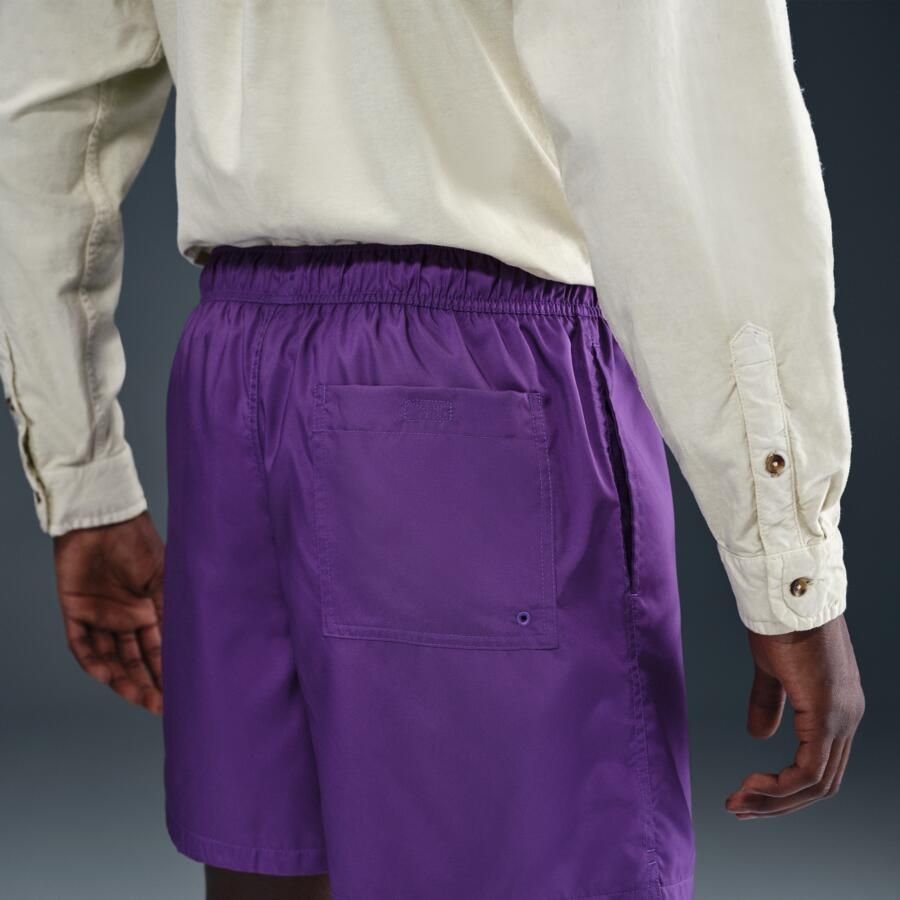 Nike Club Geweven flowshorts voor heren Paars - Foto 2