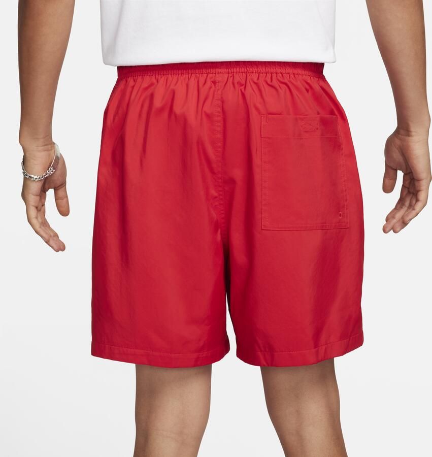 Nike Club Geweven flowshorts voor heren Rood - Foto 2