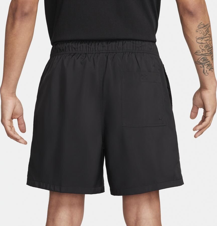 Nike Club Geweven flowshorts voor heren Zwart - Foto 2