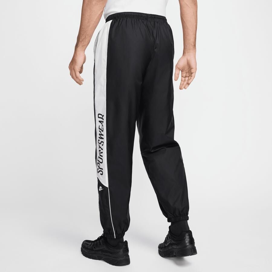 Nike Club geweven joggingbroek voor heren Zwart
