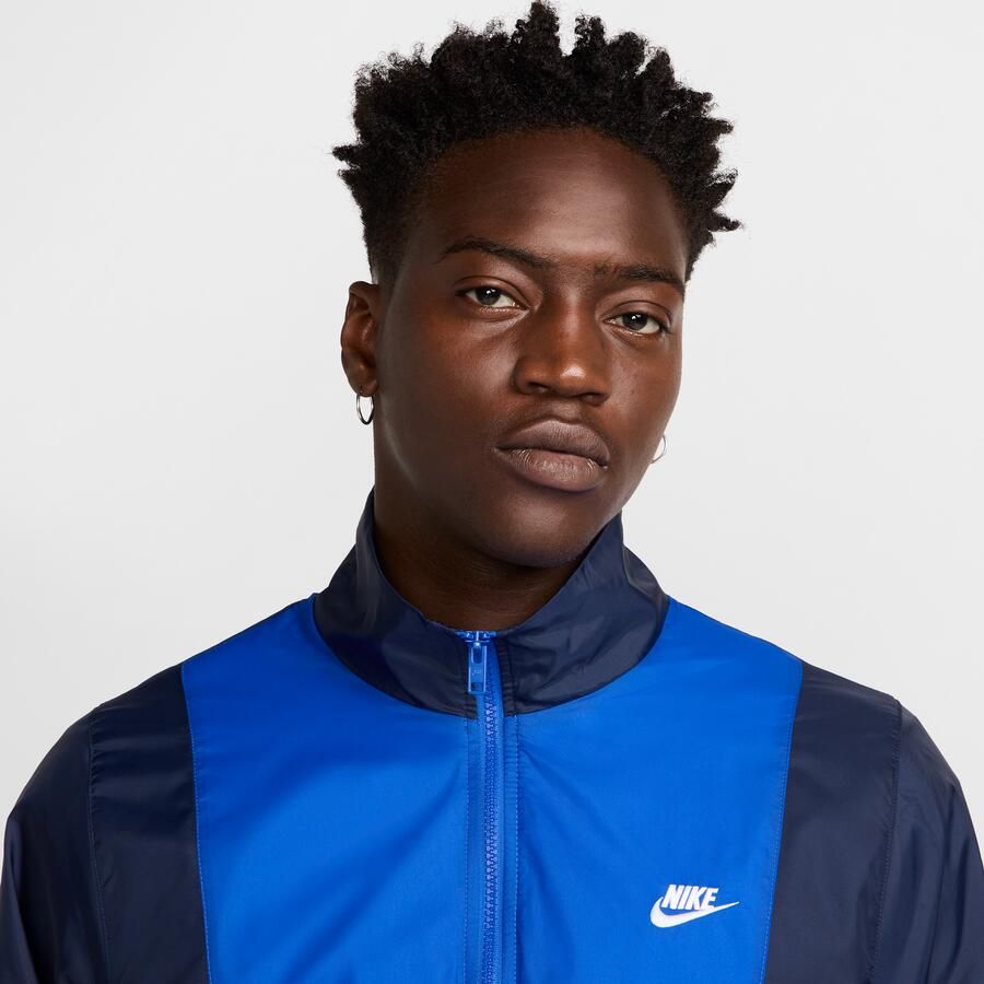 Nike Club geweven trainingspak voor heren Blauw