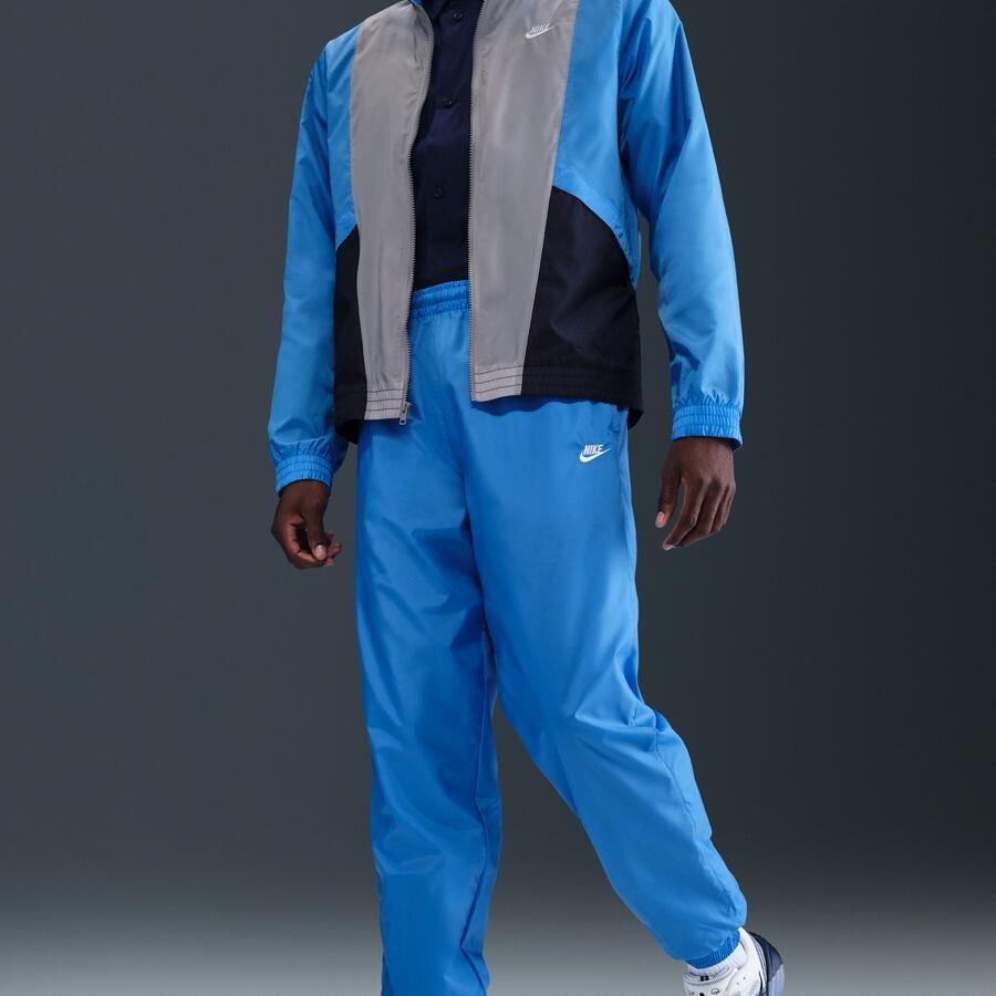 Nike Club geweven trainingspak voor heren Blauw - Foto 3