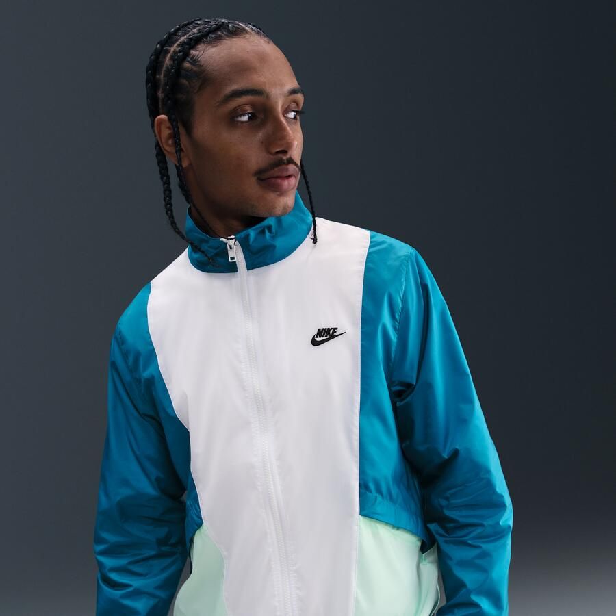 Nike Club geweven trainingspak voor heren Blauw