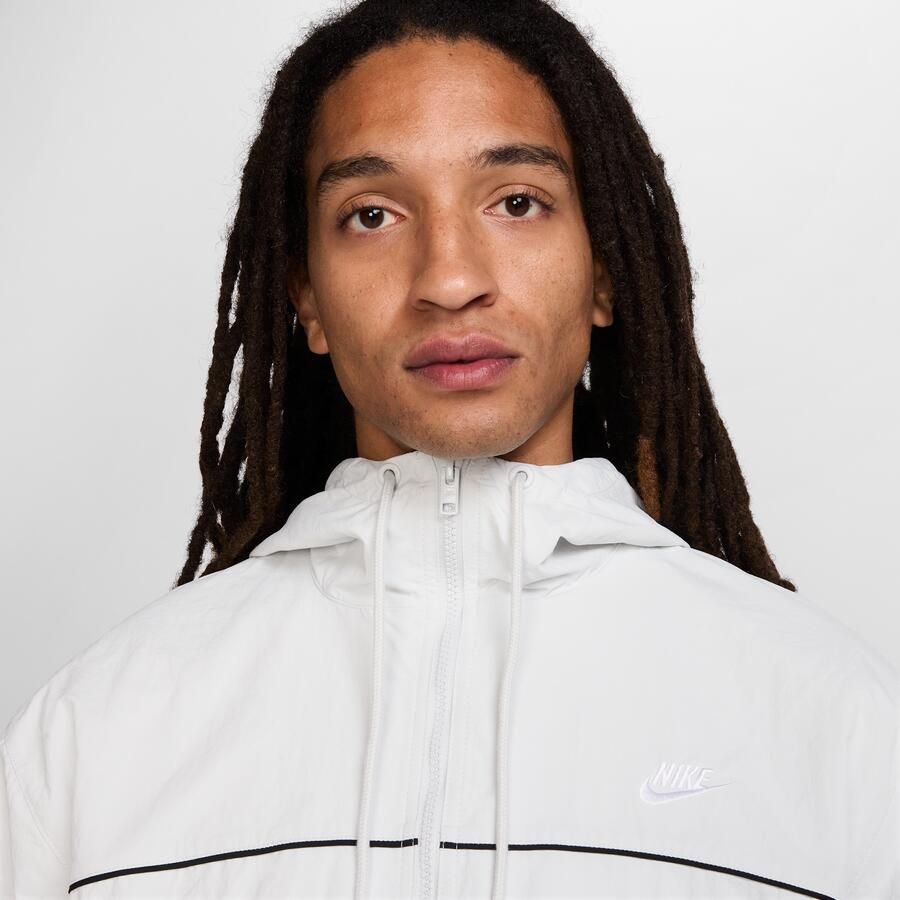 Nike Club herenjack met capuchon Grijs - Foto 3