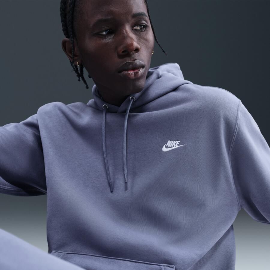 Nike Club hoodie van sweatstof voor heren Blauw - Foto 2