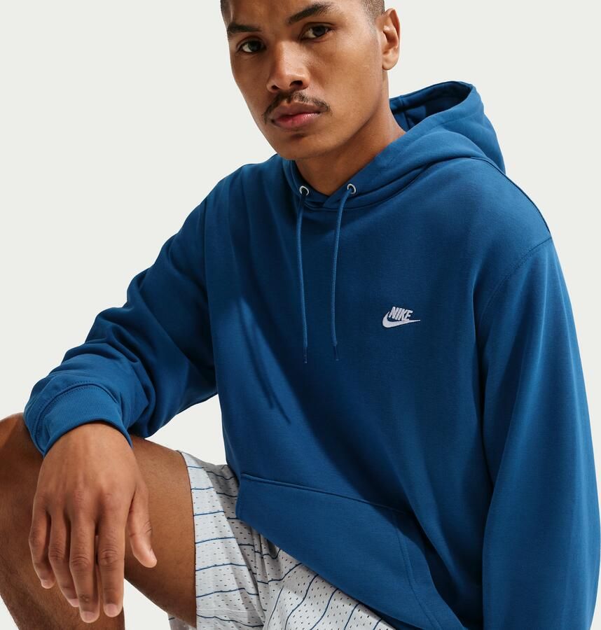 Nike Club hoodie van sweatstof voor heren Blauw - Foto 3
