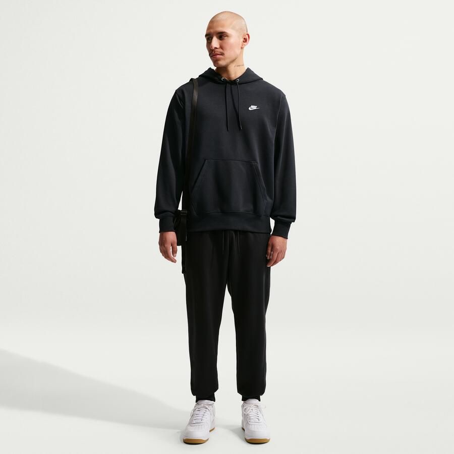 Nike Club hoodie van sweatstof voor heren Zwart - Foto 5