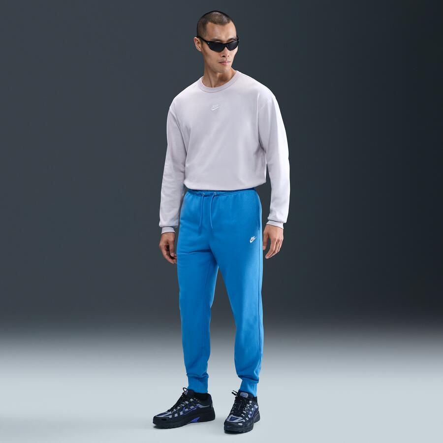 Nike Club joggingbroek van sweatstof voor heren Blauw - Foto 4