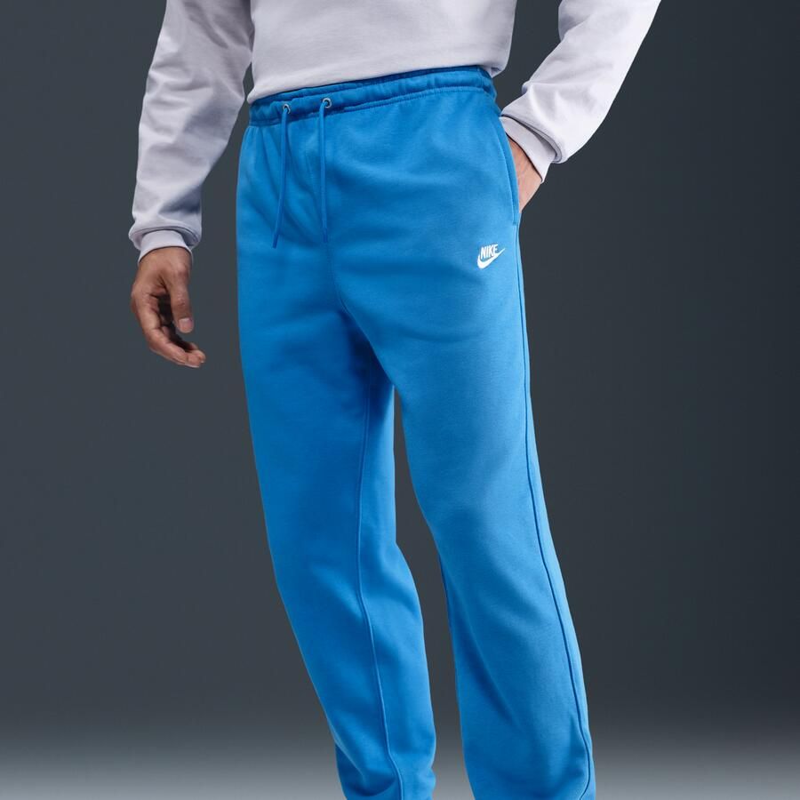 Nike Club joggingbroek van sweatstof voor heren Blauw