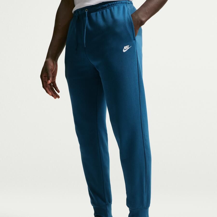 Nike Club joggingbroek van sweatstof voor heren Blauw