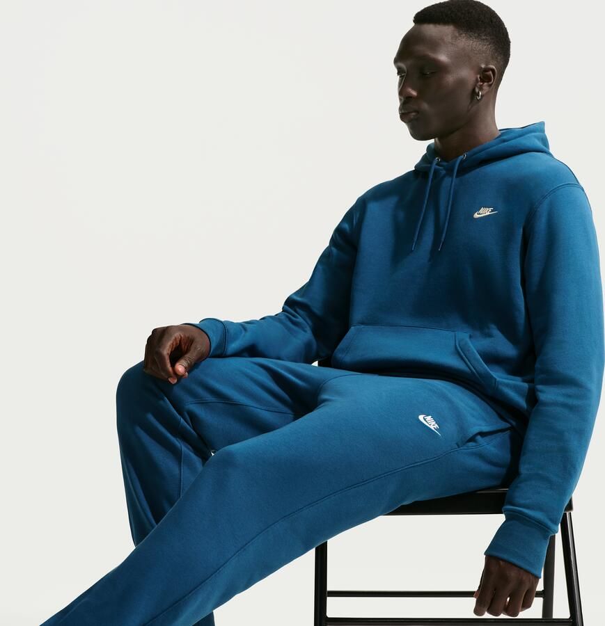 Nike Club joggingbroek van sweatstof voor heren Blauw - Foto 3