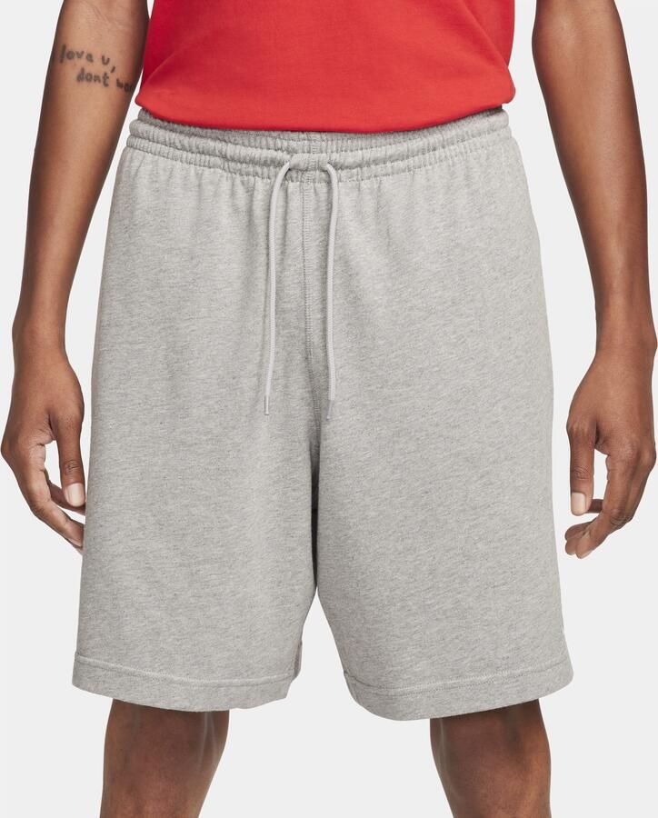 Nike Club knit herenshorts Grijs - Foto 4