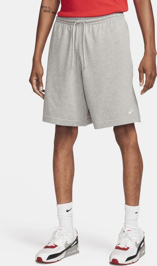 Nike Club knit herenshorts Grijs - Foto 3