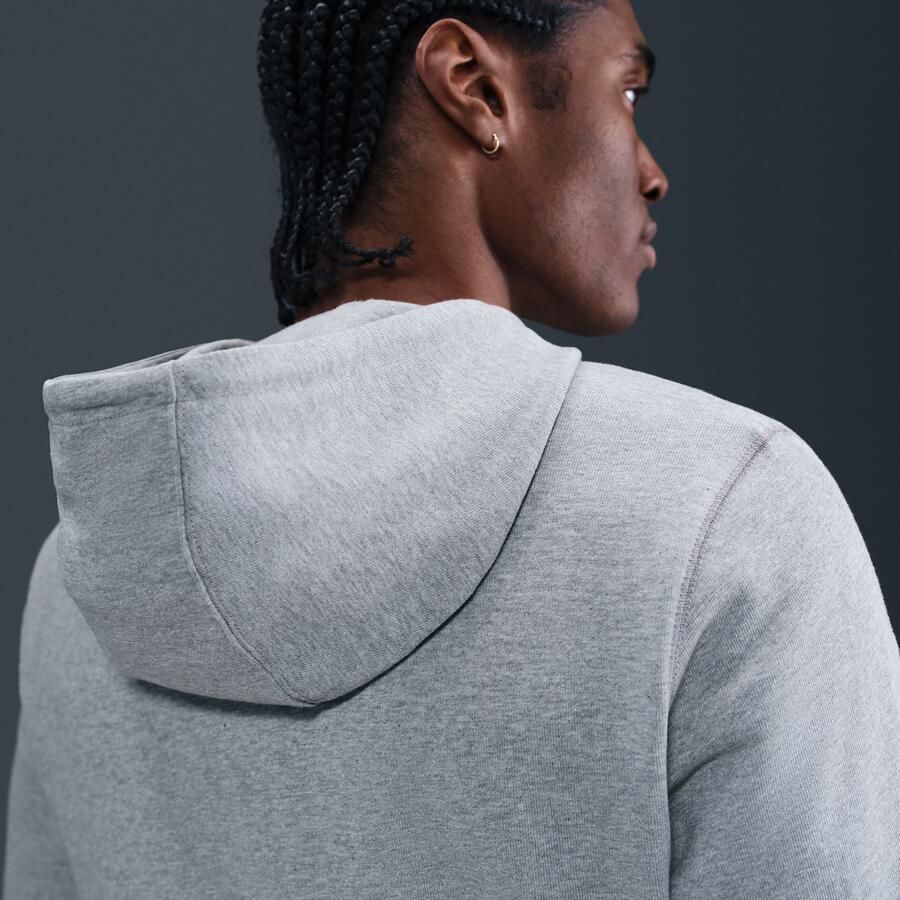 Nike Club knit hoodie voor heren Grijs
