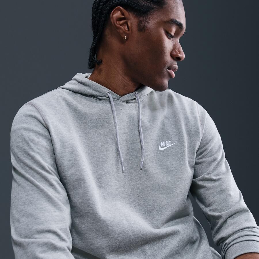Nike Club knit hoodie voor heren Grijs - Foto 2