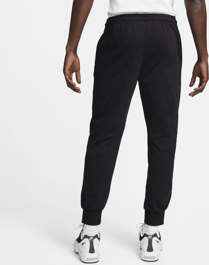 Nike Club knit joggingbroek voor heren Zwart - Foto 4