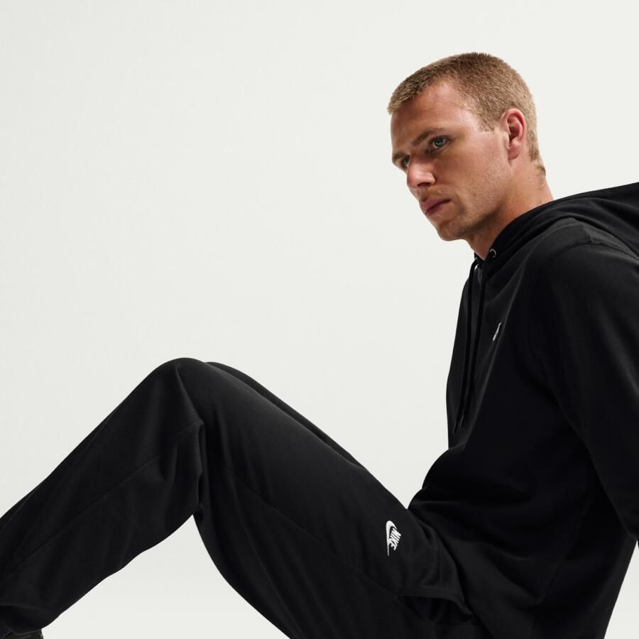 Nike Club knit joggingbroek voor heren Zwart - Foto 4