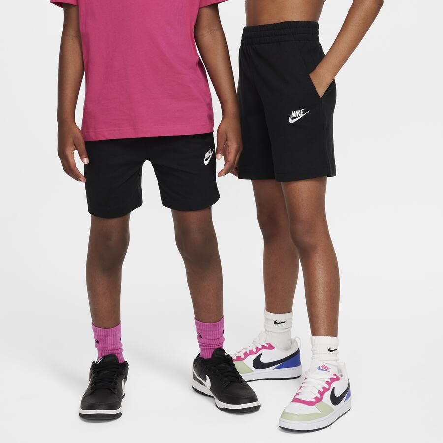Nike Club knit shorts voor kids (15 cm) Zwart - Foto 2