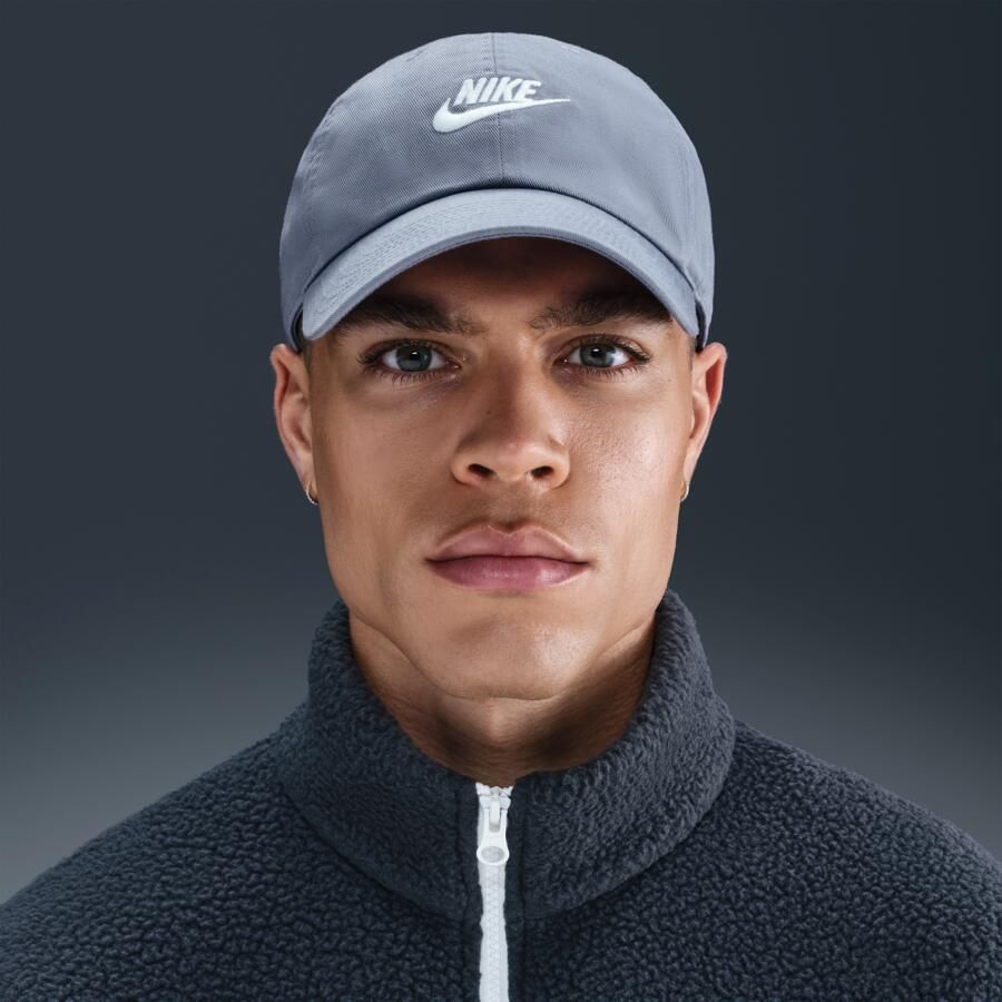 Nike Club ongestructureerde Futura Wash pet Blauw - Foto 4