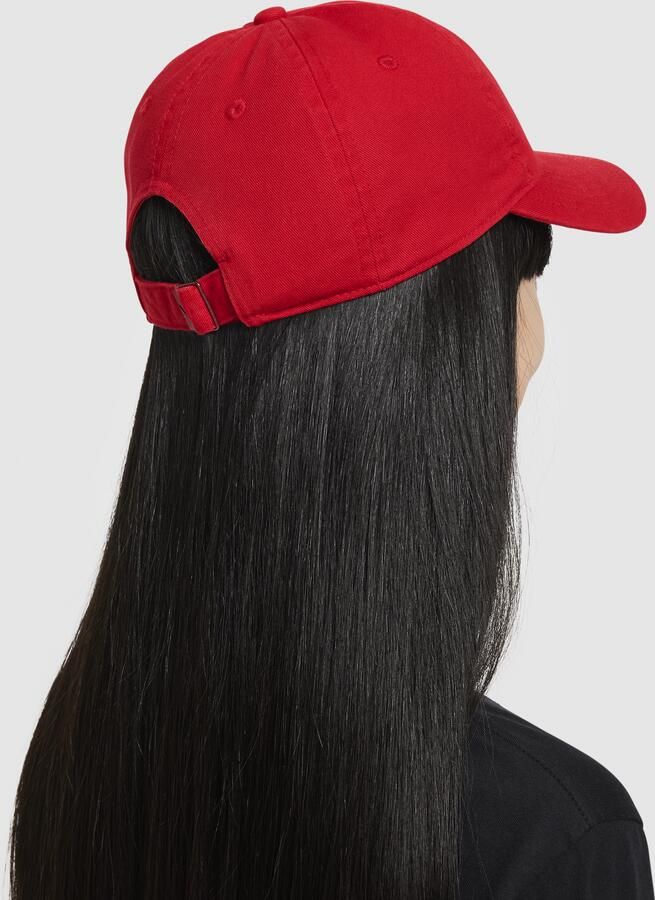 Nike Club ongestructureerde Futura Wash pet voor kids Rood - Foto 4