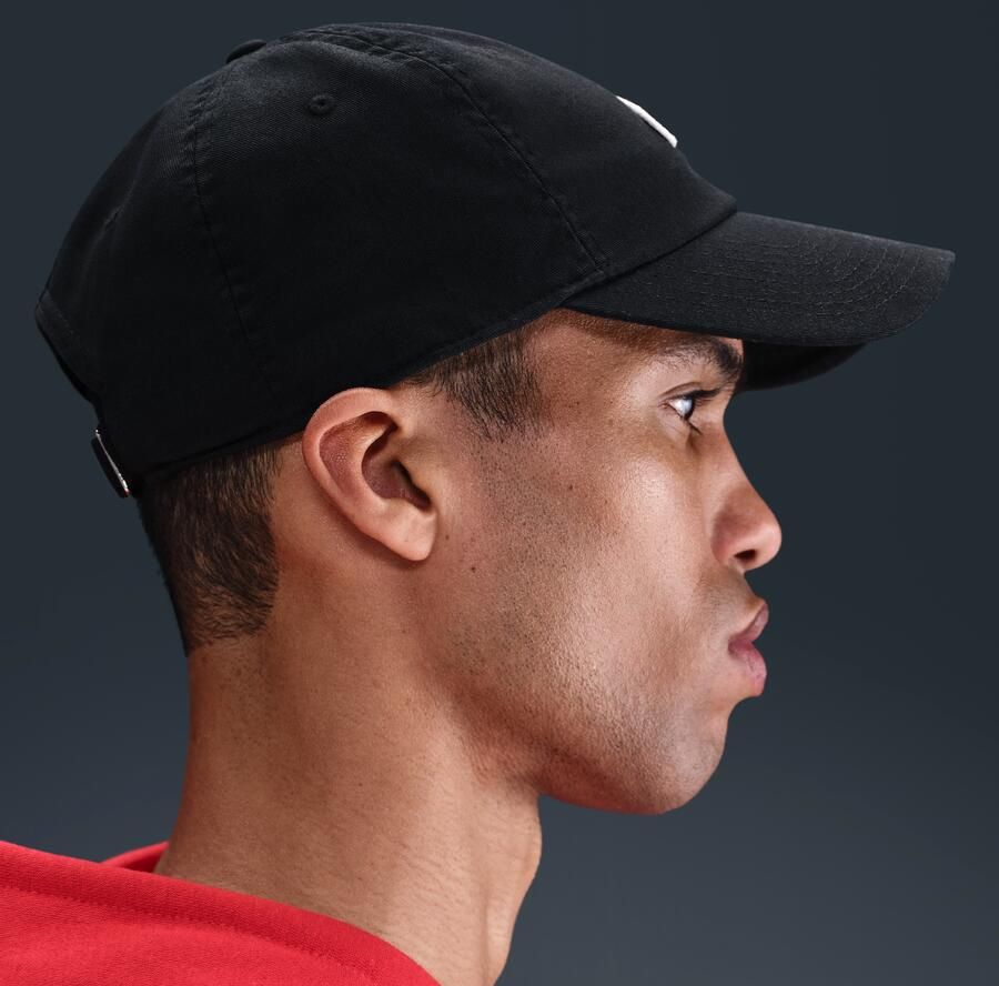 Nike Club ongestructureerde pet met Air Max 90 patch Zwart