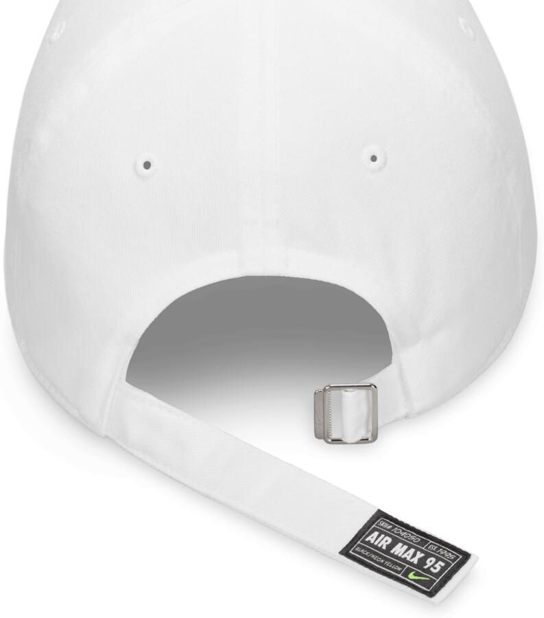Nike Club ongestructureerde pet Wit - Foto 3
