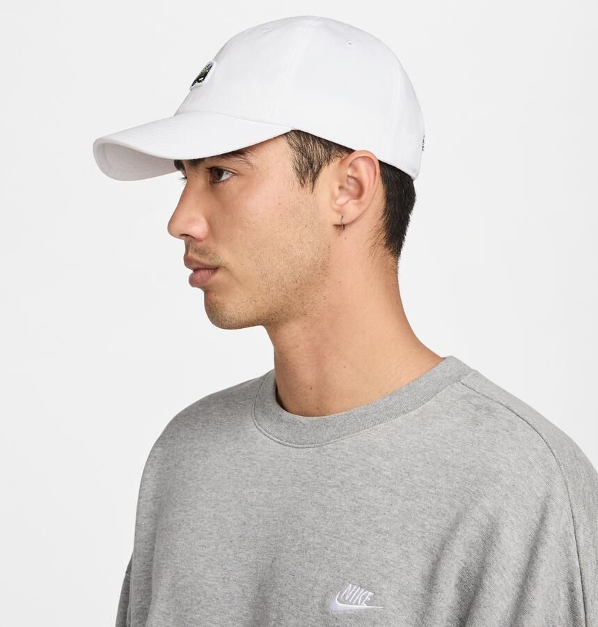 Nike Club ongestructureerde pet Wit - Foto 2