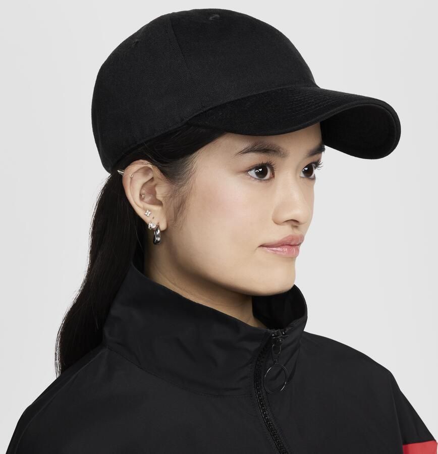 Nike Club ongestructureerde pet Zwart - Foto 2