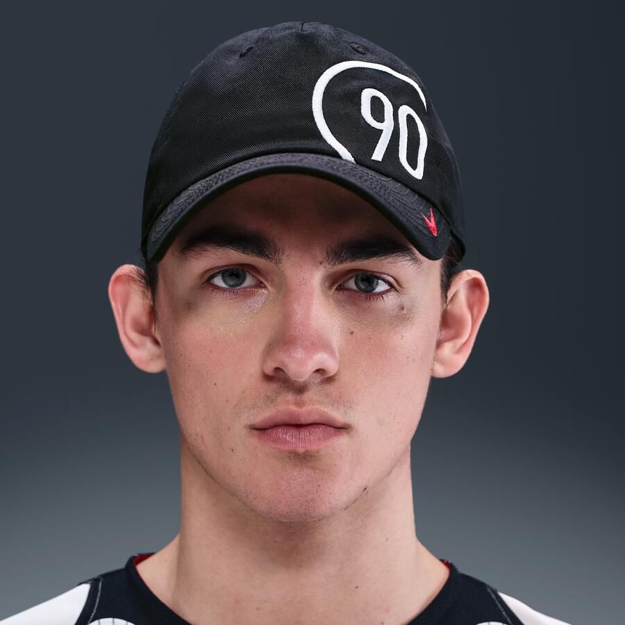 Nike Club ongestructureerde pet Zwart - Foto 4