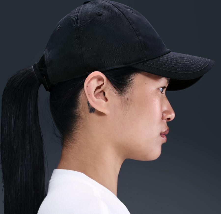 Nike Club ongestructureerde pet Zwart - Foto 3