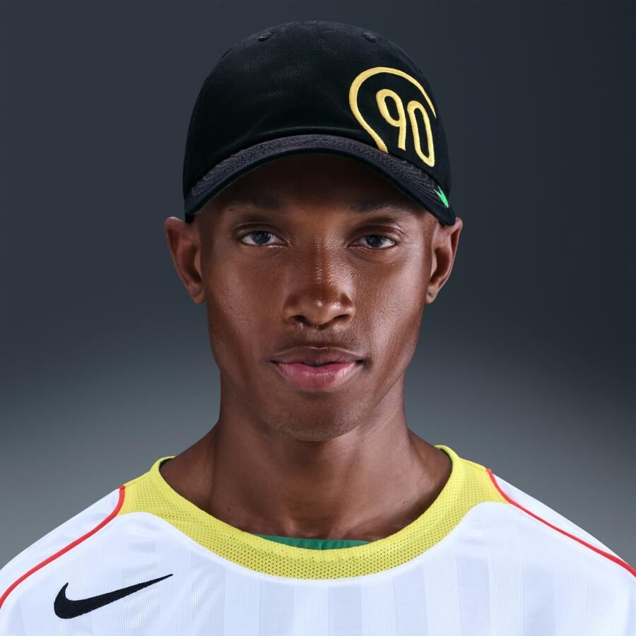 Nike Club ongestructureerde pet Zwart - Foto 4